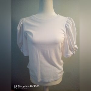 new DKNY white blouse Small